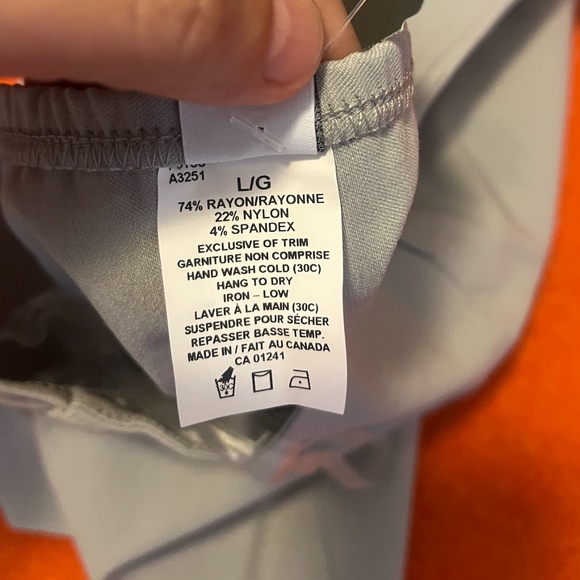 Twik Light Gray Button-Up Crop Top - Picture 9 of 12